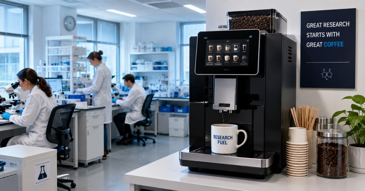 Decorative realistic image comparing ground coffee and instant coffee preparations.