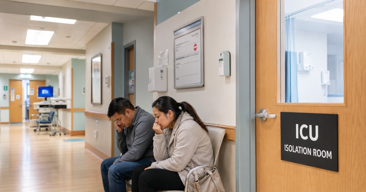 Realistic outbreak-control scene with clinicians and public-health workers responding to suspected hantavirus transmission.