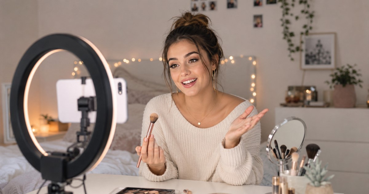 Visual-only image showing Instagram as a mental-health support and psychoeducation channel.