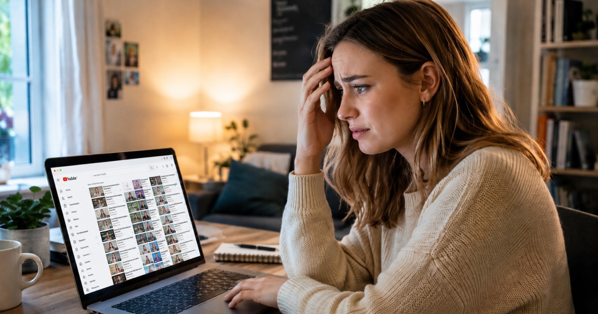 Decorative image of a public mental-health campaign spreading through video platforms and mobile screens.